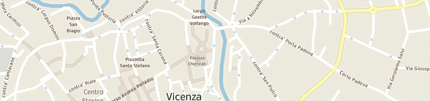 Mappa della impresa toro assicurazioni spa a VICENZA