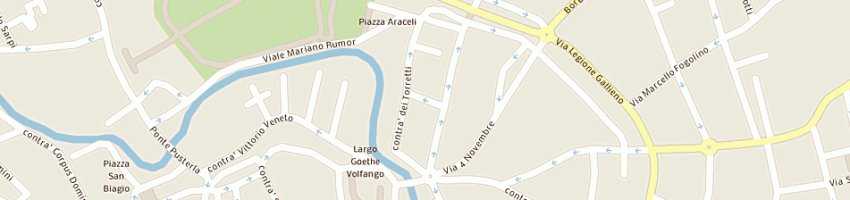 Mappa della impresa sabbadin denis a VICENZA