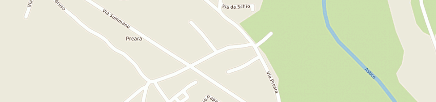 Mappa della impresa fratelli duso snc di duso germano e c a MONTECCHIO PRECALCINO