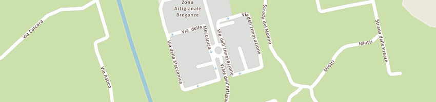 Mappa della impresa diamond srl a VICENZA