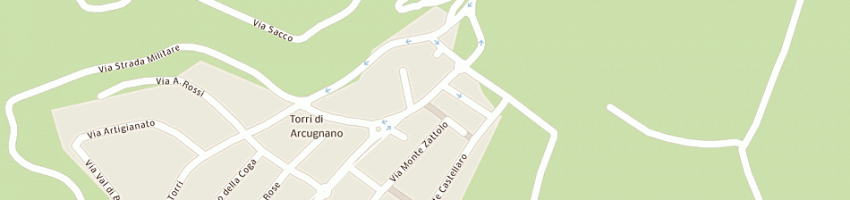 Mappa della impresa four over di carraro mauro e c snc a ARCUGNANO