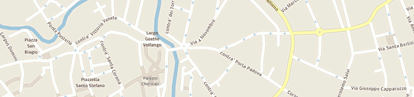 Mappa della impresa oliviero mauro a VICENZA