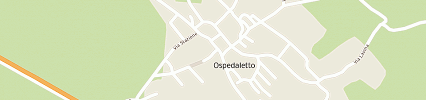 Mappa della impresa newcar carrozzeria sas di melzani gianpaolo a OSPEDALETTO