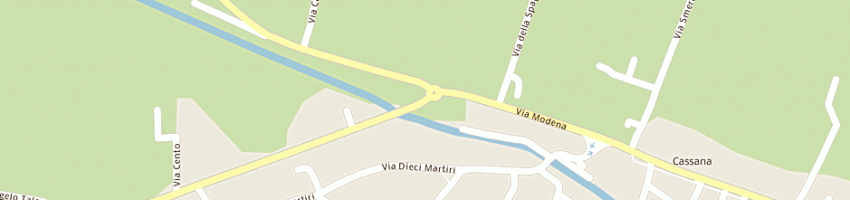Mappa della impresa intercom srl a FERRARA