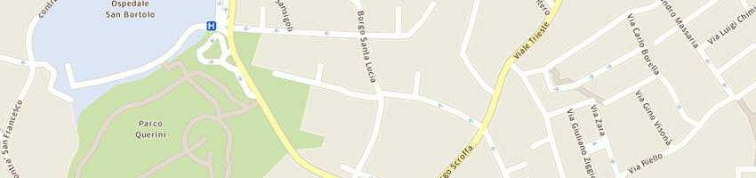 Mappa della impresa carta albano a VICENZA