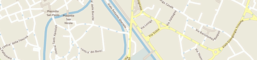 Mappa della impresa terenzio snc di gabrieletto terenzio e c a VICENZA