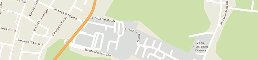 Mappa della impresa la forgia preziosi srl a VICENZA