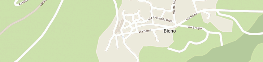 Mappa della impresa cassa rurale di strigno e spera a BIENO