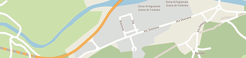 Mappa della impresa offmecc omad snc a ZIANO DI FIEMME