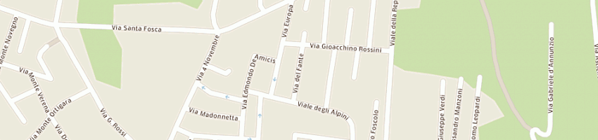 Mappa della impresa fioreria flaviana a DUEVILLE