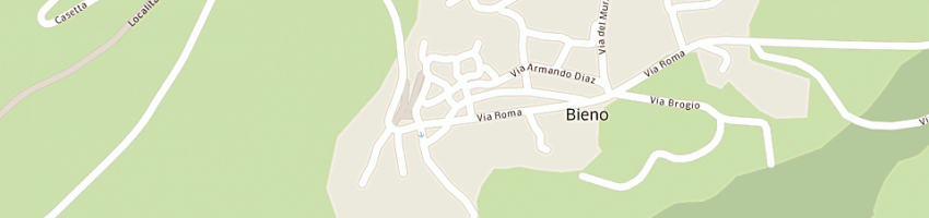 Mappa della impresa vigili del fuoco volontari bieno a BIENO