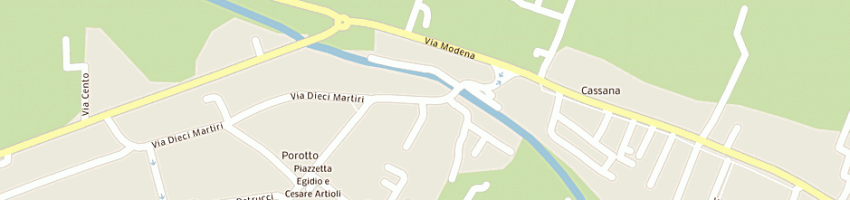 Mappa della impresa ab informatica di bonfatti andrea a FERRARA