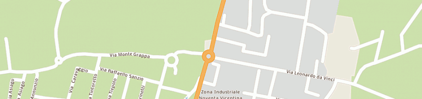 Mappa della impresa sigma pubblicita' srl a NOVENTA VICENTINA