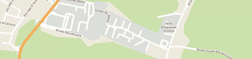 Mappa della impresa trevisan paolo a VICENZA