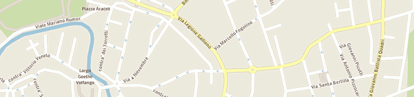 Mappa della impresa ikaro centro salute snc di andolfato m e c a VICENZA