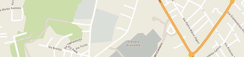 Mappa della impresa liceo scientifico gb quadri a VICENZA