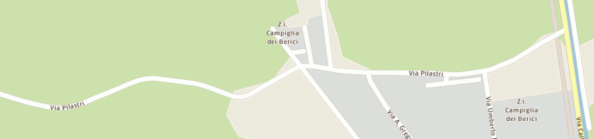 Mappa della impresa bressan francesco a CAMPIGLIA DEI BERICI
