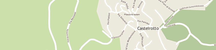 Mappa della impresa trobinger oswald a CASTELROTTO
