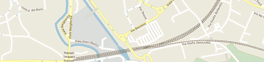 Mappa della impresa salone patrizia a VICENZA