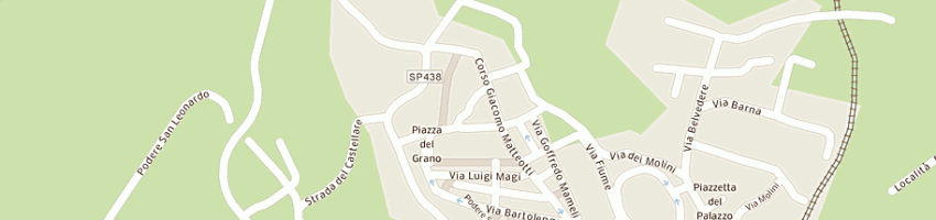 Mappa della impresa gorelli ghezzi franca a ASCIANO