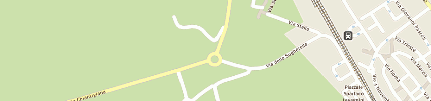 Mappa della impresa costruzioni meccaniche valdarno s p a a MONTEVARCHI