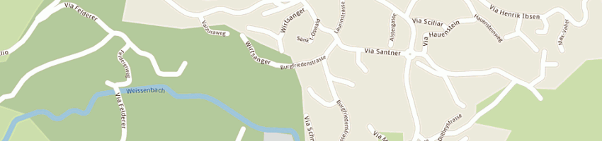 Mappa della impresa residence burghof a CASTELROTTO