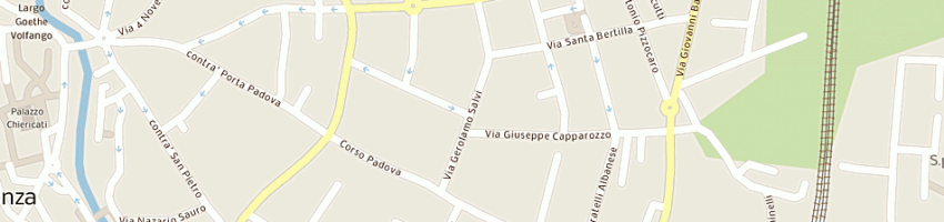 Mappa della impresa felici federico a VICENZA