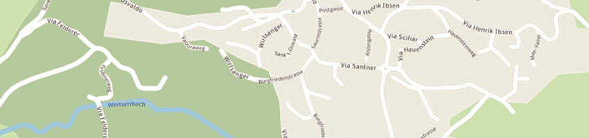 Mappa della impresa radio poli di duregger olga in poli a CASTELROTTO