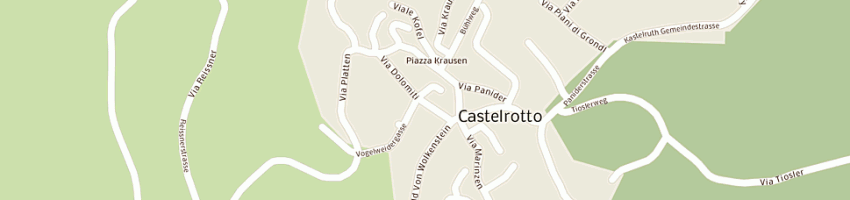 Mappa della impresa m e m marketing (snc) a CASTELROTTO