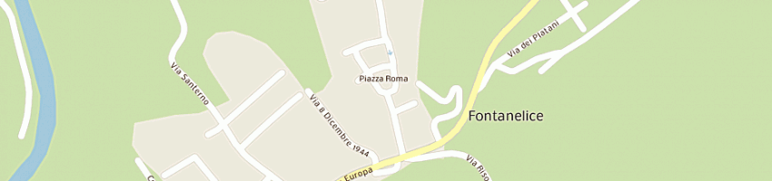 Mappa della impresa baracani giovanni a FONTANELICE