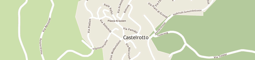 Mappa della impresa atlas snc dei fratelli malfertheiner peter e erich a CASTELROTTO