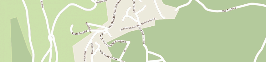 Mappa della impresa wolkenstein kg des rier michael a CASTELROTTO