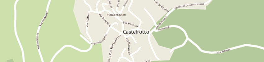 Mappa della impresa charmant lingerie - unterwã„sche a CASTELROTTO
