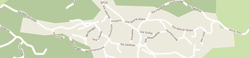 Mappa della impresa residence nussbaumer a CASTELROTTO