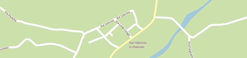 Mappa della impresa grillini alfredo a CASALFIUMANESE