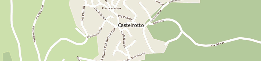 Mappa della impresa hotel pensione mayr a CASTELROTTO