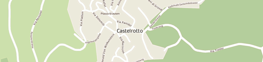 Mappa della impresa marinzen srl a CASTELROTTO