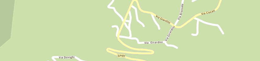 Mappa della impresa villanova dino a LUSIANA