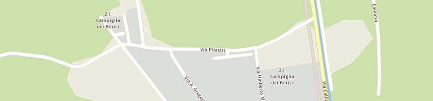 Mappa della impresa prisma costruzioni srl a CAMPIGLIA DEI BERICI