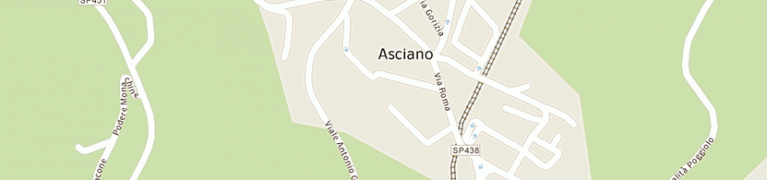 Mappa della impresa mancini giacomo a ASCIANO