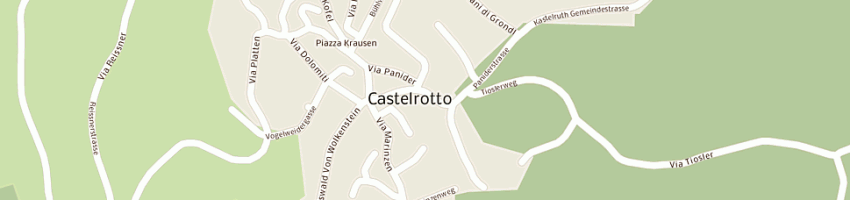 Mappa della impresa sporthaus trocker ohg hofer johann e fill egon a CASTELROTTO