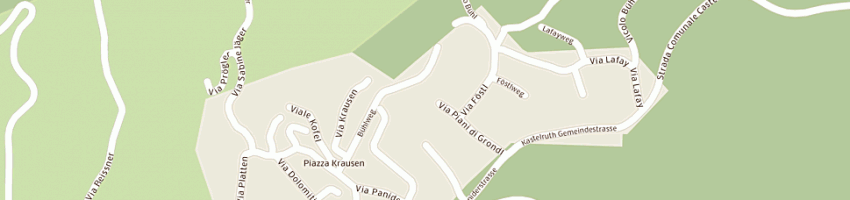 Mappa della impresa karbon erich a CASTELROTTO