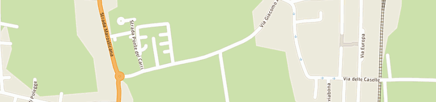 Mappa della impresa paulon giuseppe a MONTICELLO CONTE OTTO