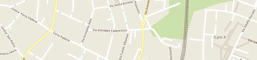 Mappa della impresa impul di borgo gabriella e c sas a VICENZA