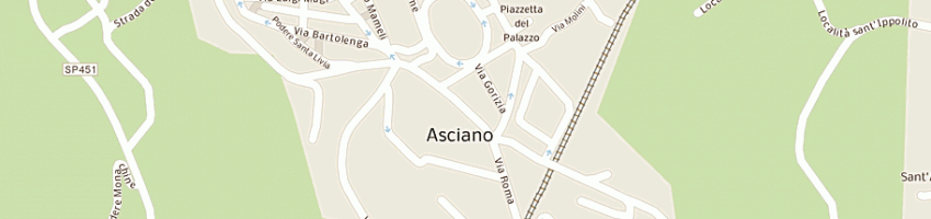 Mappa della impresa lorenzini silvano a ASCIANO