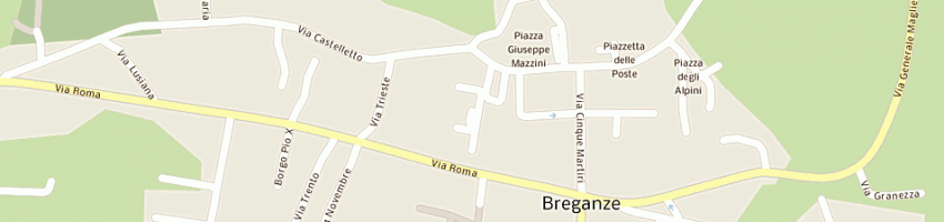 Mappa della impresa serra sonia a BREGANZE
