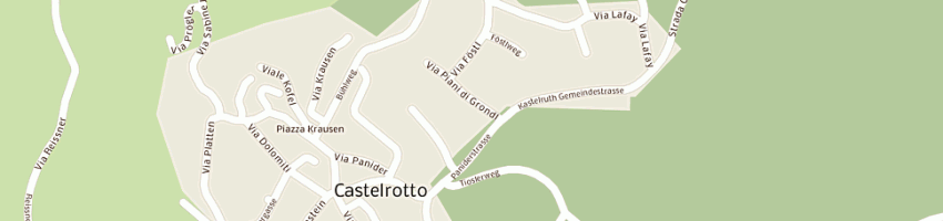 Mappa della impresa fill josef erben sdf a CASTELROTTO