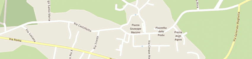 Mappa della impresa cospau sas di pauletto giulio e c a BREGANZE