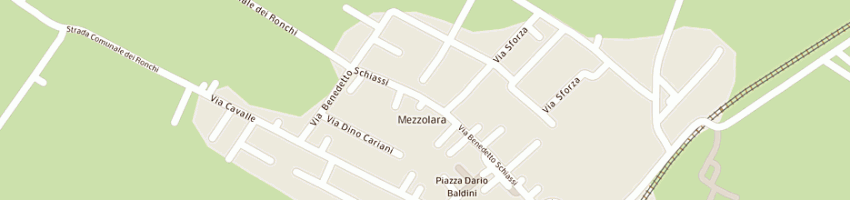 Mappa della impresa cantelli corrado di passerini francesca e c snc a BUDRIO