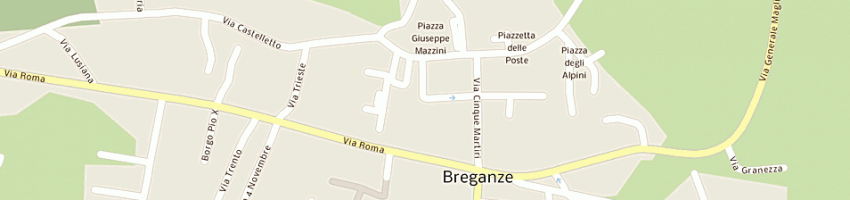 Mappa della impresa estetica l'elba di salzano maria giovanna a BREGANZE